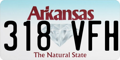 AR license plate 318VFH
