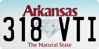 AR license plate 318VTI