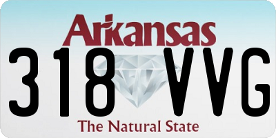 AR license plate 318VVG