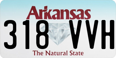AR license plate 318VVH