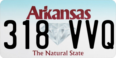 AR license plate 318VVQ