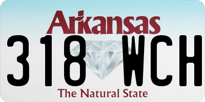 AR license plate 318WCH