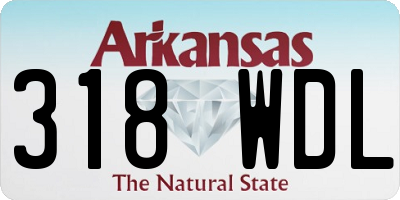 AR license plate 318WDL
