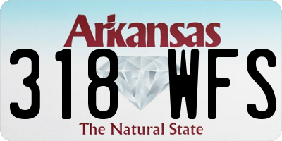 AR license plate 318WFS