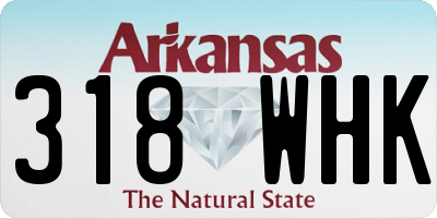 AR license plate 318WHK