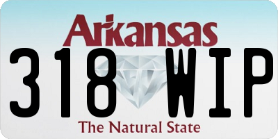 AR license plate 318WIP