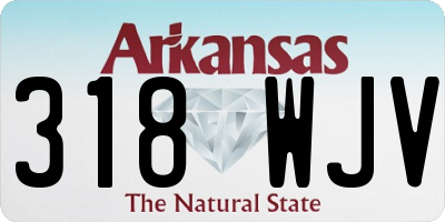 AR license plate 318WJV