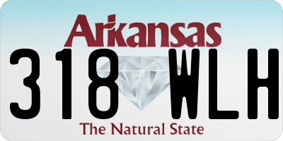 AR license plate 318WLH