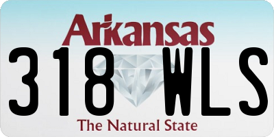 AR license plate 318WLS