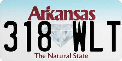 AR license plate 318WLT