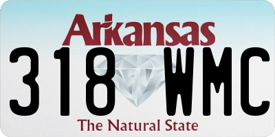 AR license plate 318WMC