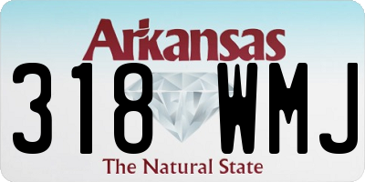 AR license plate 318WMJ