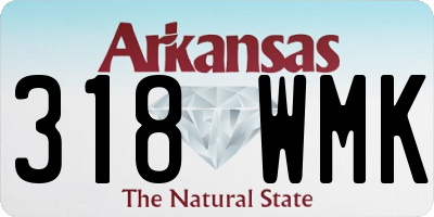 AR license plate 318WMK