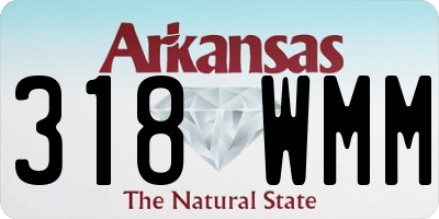 AR license plate 318WMM