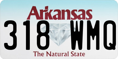 AR license plate 318WMQ