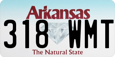 AR license plate 318WMT