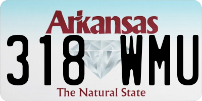 AR license plate 318WMU