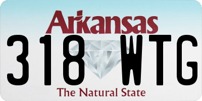AR license plate 318WTG