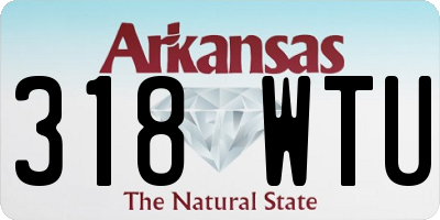 AR license plate 318WTU