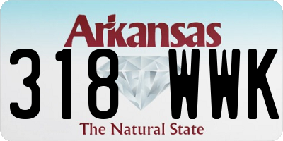 AR license plate 318WWK