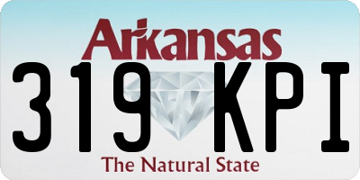 AR license plate 319KPI