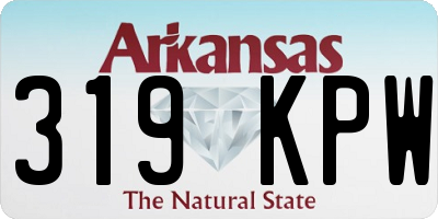 AR license plate 319KPW