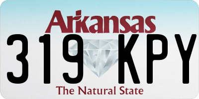 AR license plate 319KPY