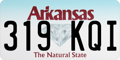 AR license plate 319KQI