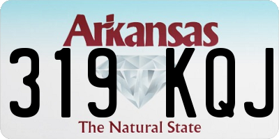 AR license plate 319KQJ