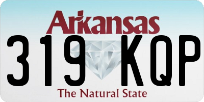 AR license plate 319KQP