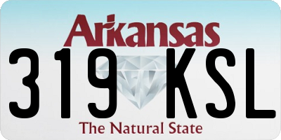 AR license plate 319KSL
