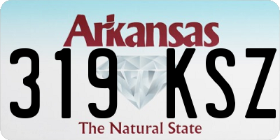 AR license plate 319KSZ