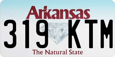 AR license plate 319KTM