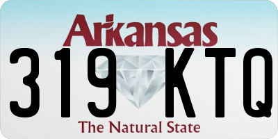 AR license plate 319KTQ