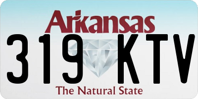 AR license plate 319KTV