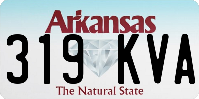 AR license plate 319KVA