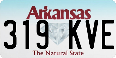 AR license plate 319KVE