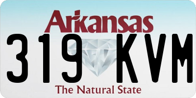 AR license plate 319KVM