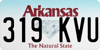 AR license plate 319KVU