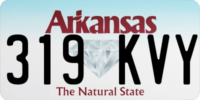 AR license plate 319KVY