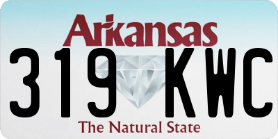 AR license plate 319KWC