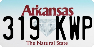 AR license plate 319KWP