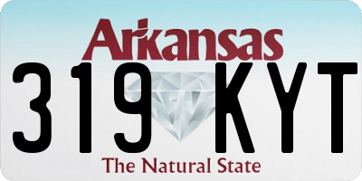 AR license plate 319KYT