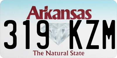 AR license plate 319KZM