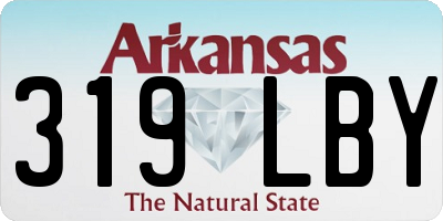 AR license plate 319LBY