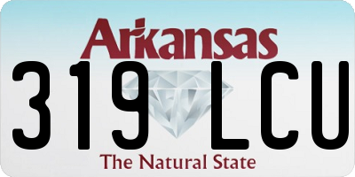AR license plate 319LCU