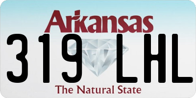 AR license plate 319LHL