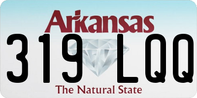 AR license plate 319LQQ