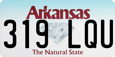 AR license plate 319LQU