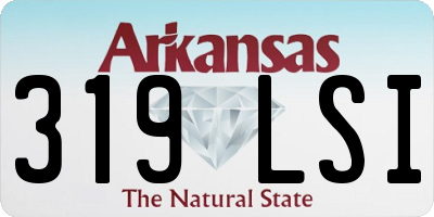 AR license plate 319LSI